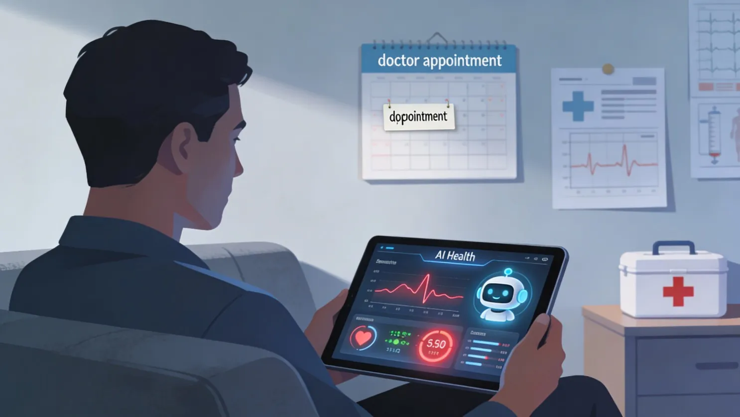 Объясняем, как ИИ помогает определить момент, когда симптомы требуют консультации медицинского специалиста.