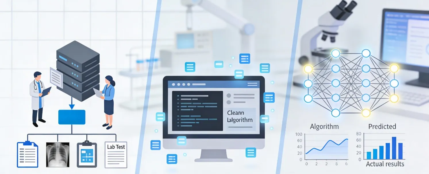 Рассказываем, как обучаются медицинские ИИ-модели, какие данные используются и почему качество информации имеет значение.