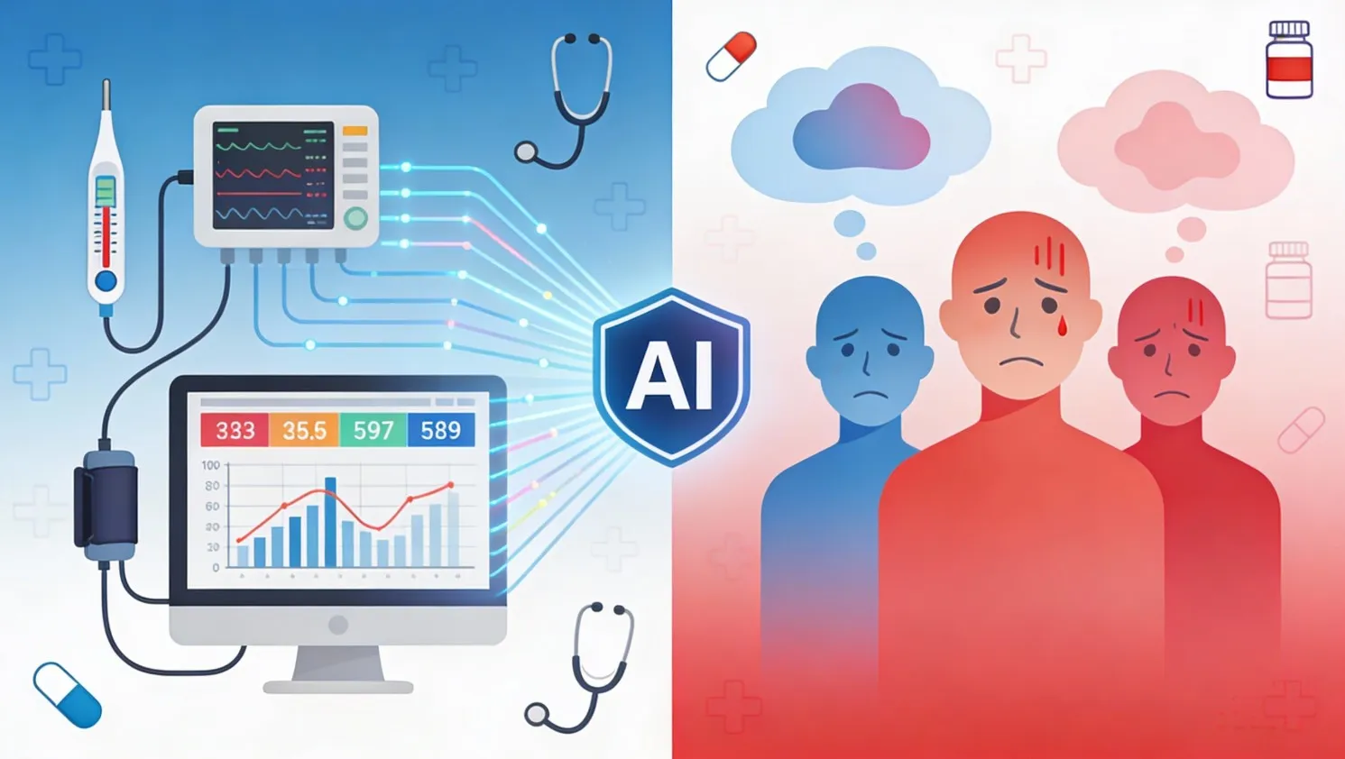 Какие симптомы можно анализировать с ИИ, а какие нельзя